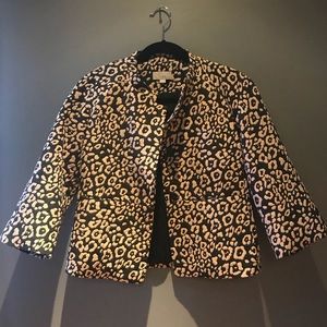 Leopard print jacket
